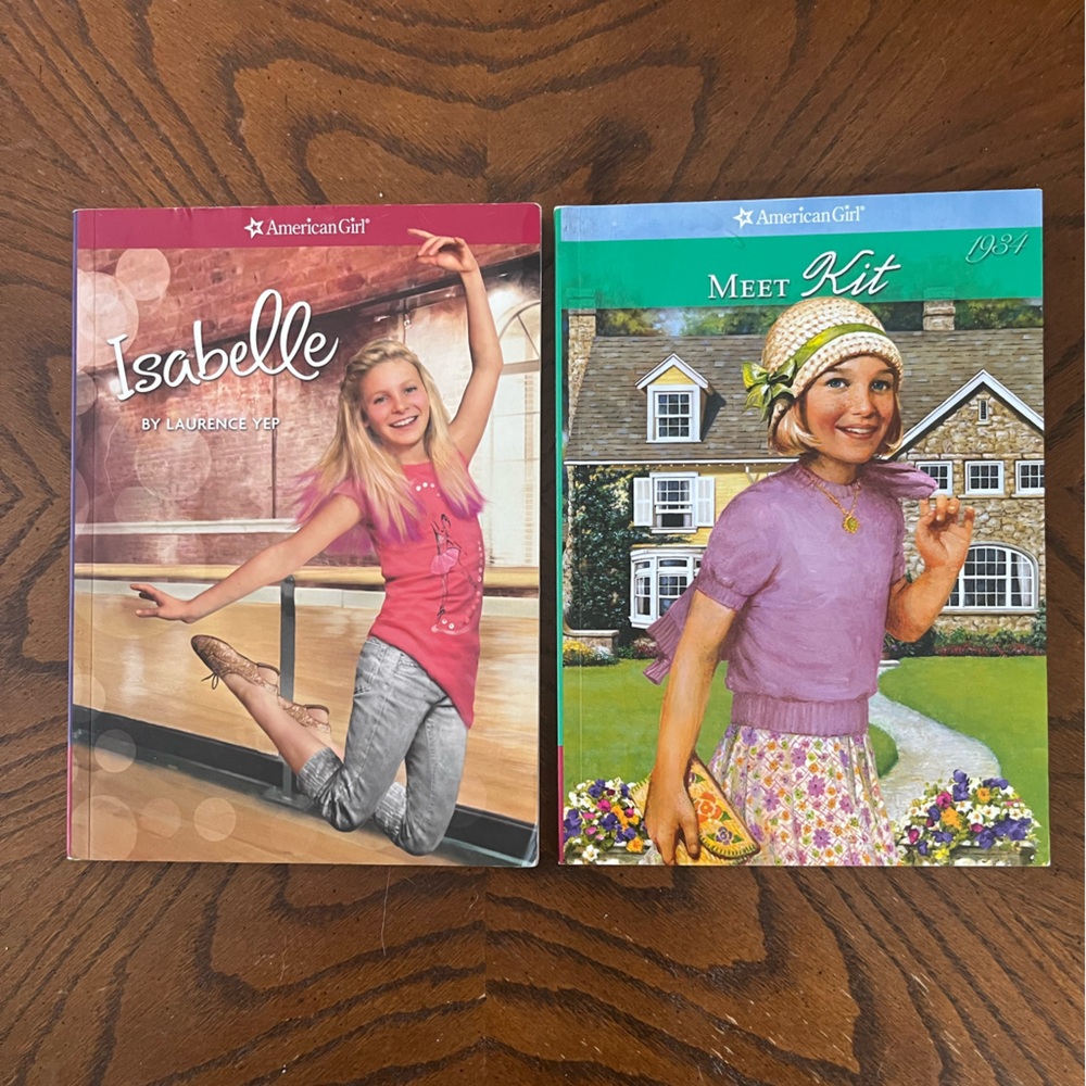American Girl kids books | set of 2 chapter books